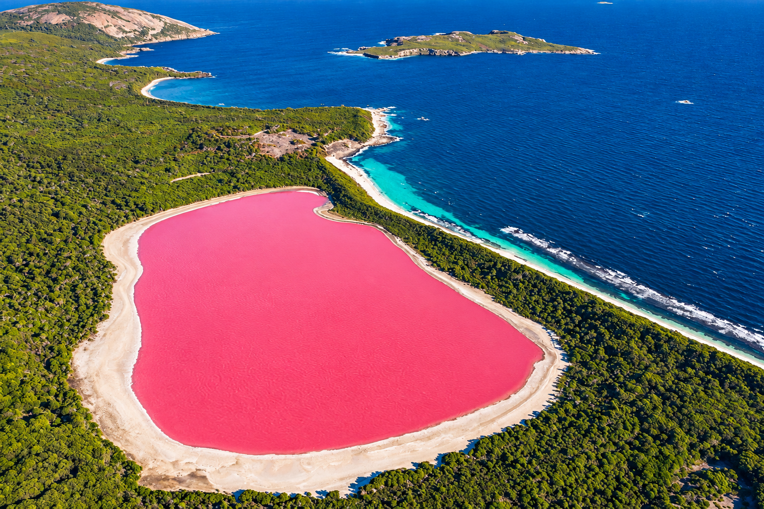Lagunas rosadas de Las Salinas